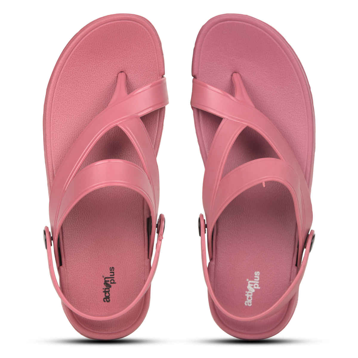 Action Women's Aptw-33 Backstrap Sandals | Office Wear | Comtable Sandals | Onion Pink - UK 6