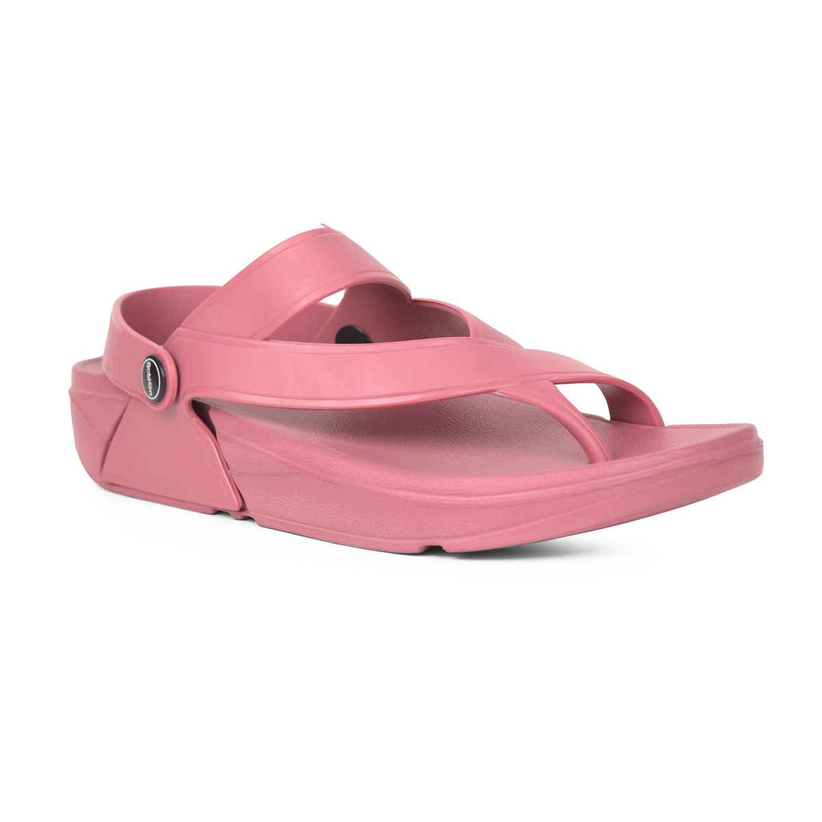 Action Women's Aptw-33 Backstrap Sandals | Office Wear | Comtable Sandals | Onion Pink - UK 7