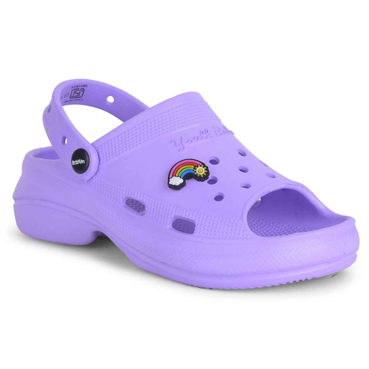 Action Girl's Ontl-22 Soft Sandals | Latest Design Sandals | Office Weal Sandals | Lavender - UK 5