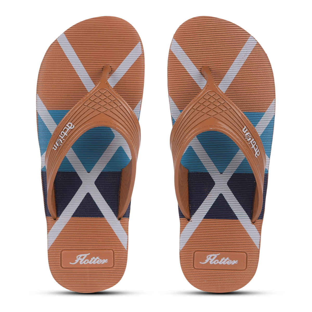 Action Men's Gfl-3825 Slippers | Evening Walk | Bathroom | Room Slippers | Tan - UK 7