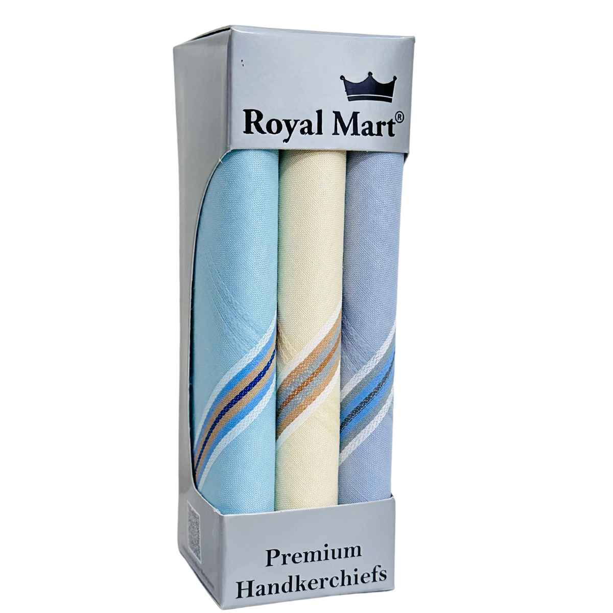 Royal Mart Men's Cotton Handkerchief | Assorted