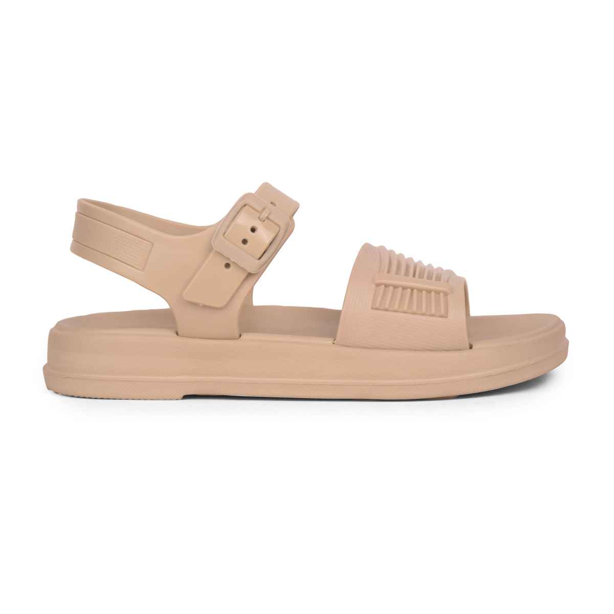 Action Girl's Ontl-43 Soft Sandals | Latest Design Sandals | Office Weal Sandals | Beige - UK 5