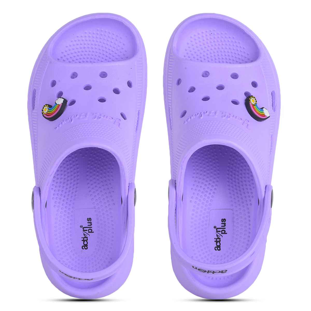 Action Girl's Ontl-22 Soft Sandals | Latest Design Sandals | Office Weal Sandals | Lavender - UK 5