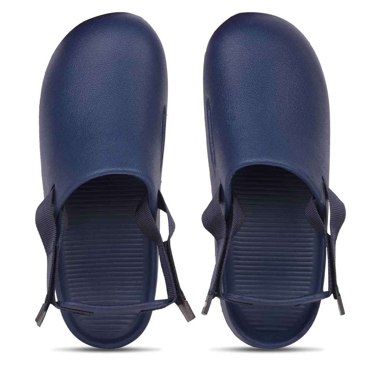 Action Men's Ontc-20 Ultra Lightweight Clogs | Trendy Colors | Adjustable Backstrap | Navy Blue - UK 6