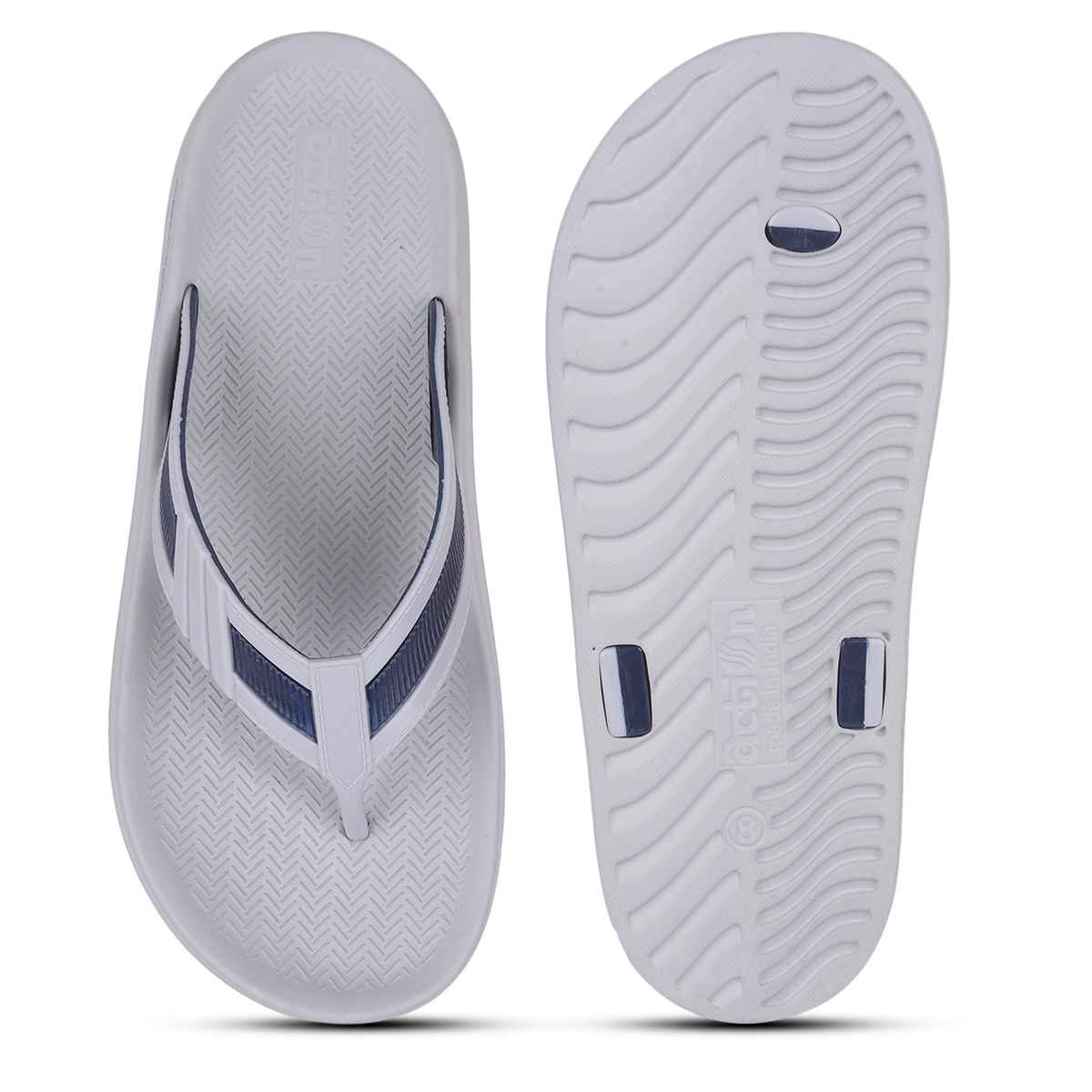 Action Eva Flotter Mens Eva Slippers | Uk | 8 | Lgry