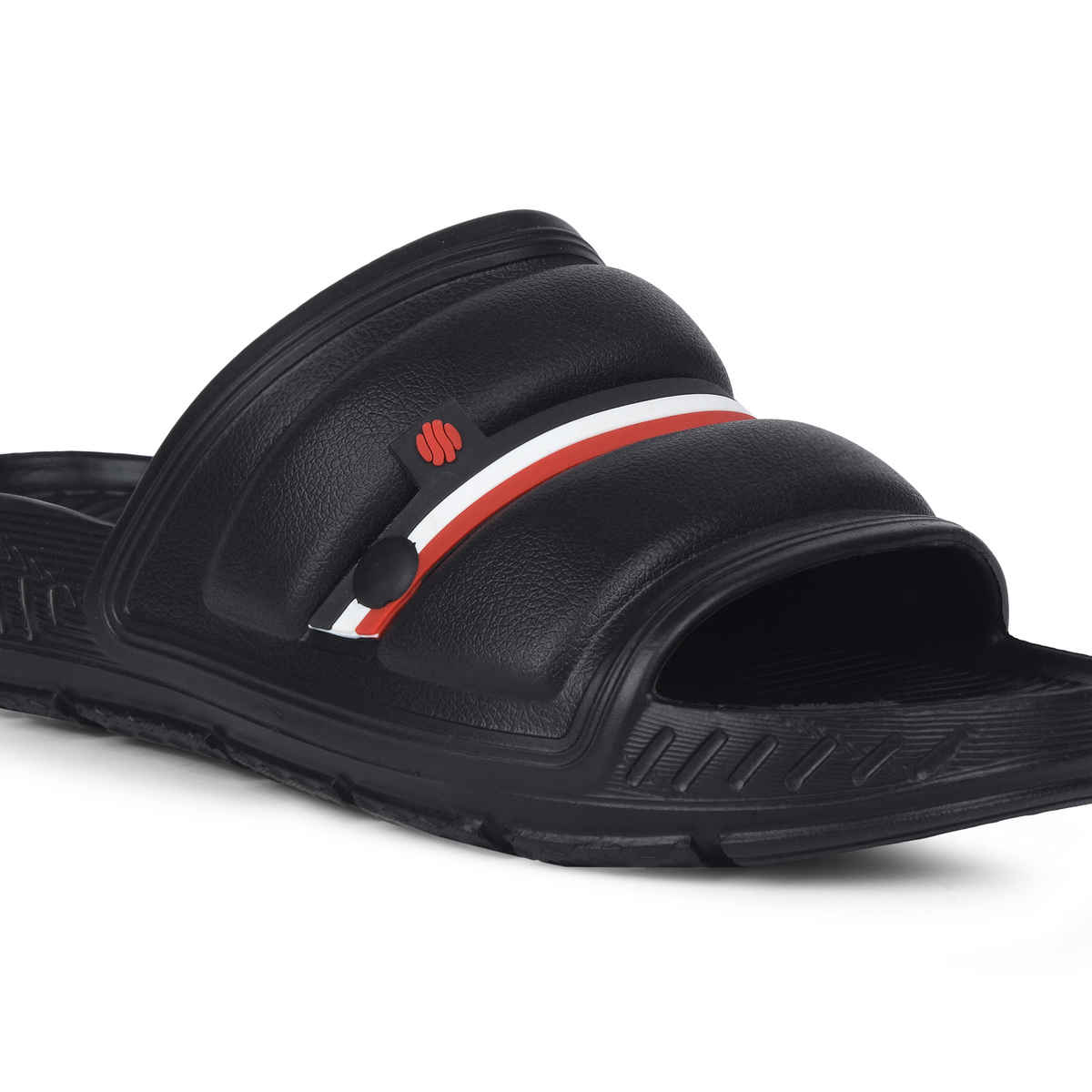 Action Sliders For Men | Ontm-44 Black - UK-7