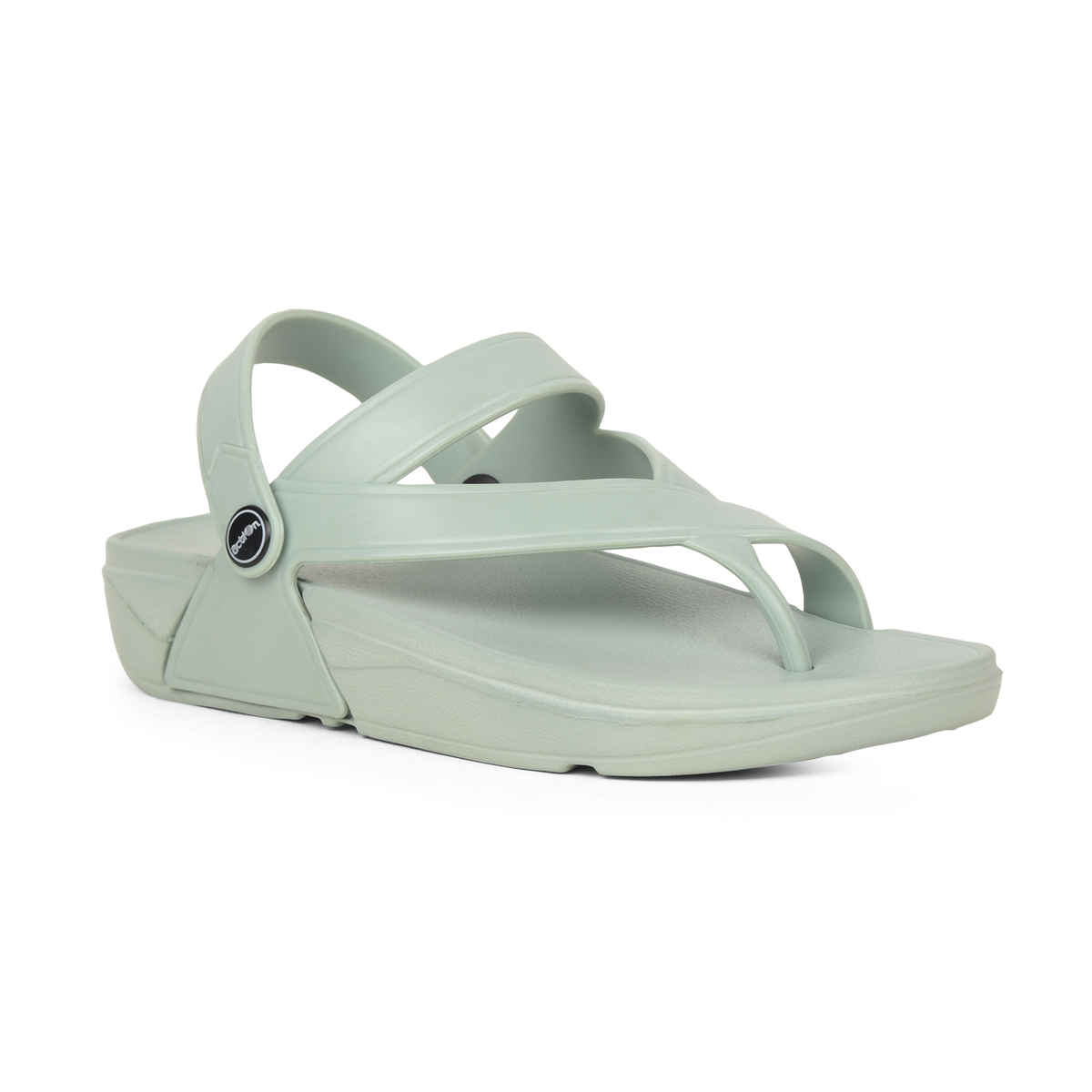 Action Women's Aptw-33 Backstrap Sandals | Office Wear | Comtable Sandals | Spring Green - UK 8