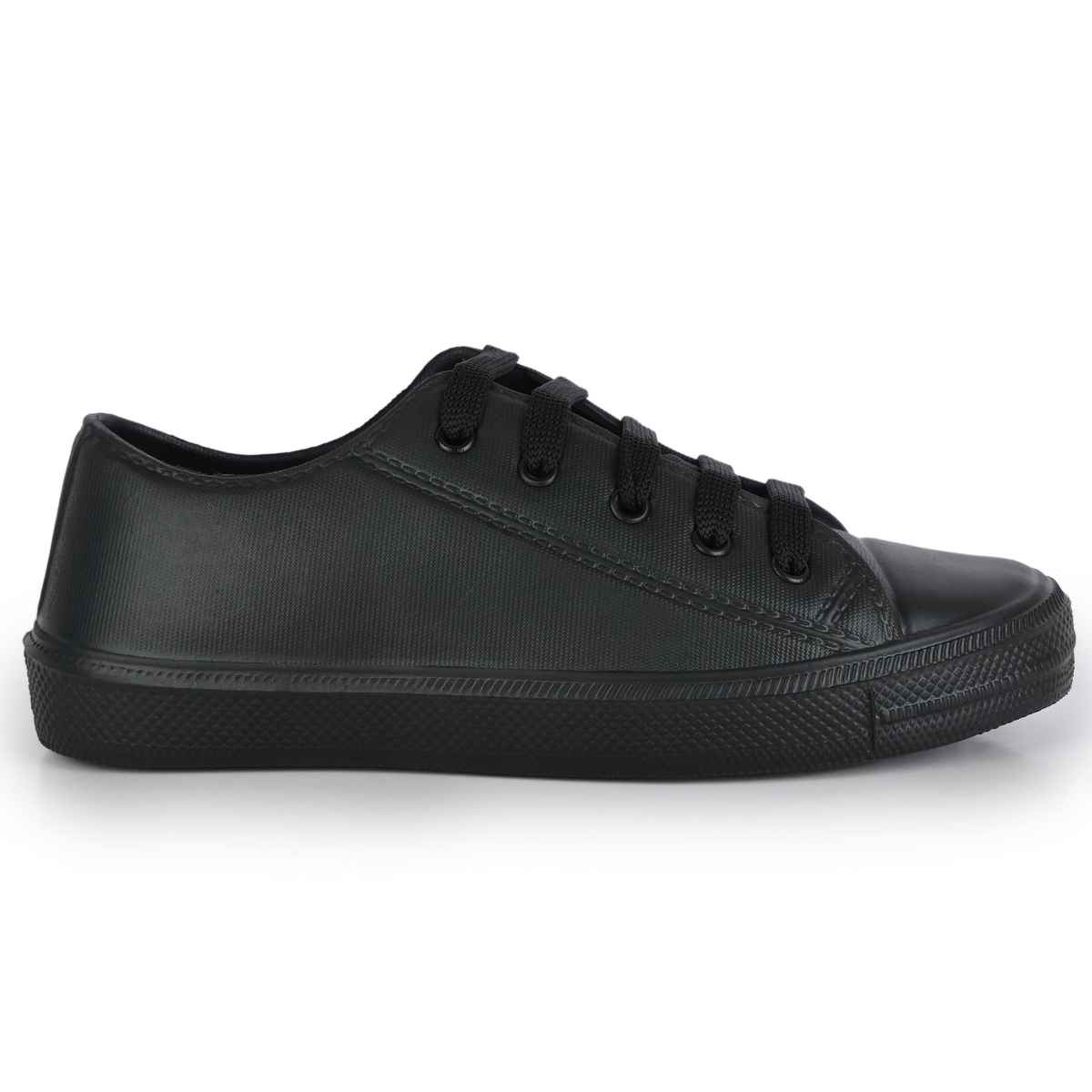Action Kids School Shoes | AN-05 | Black - UK 12C