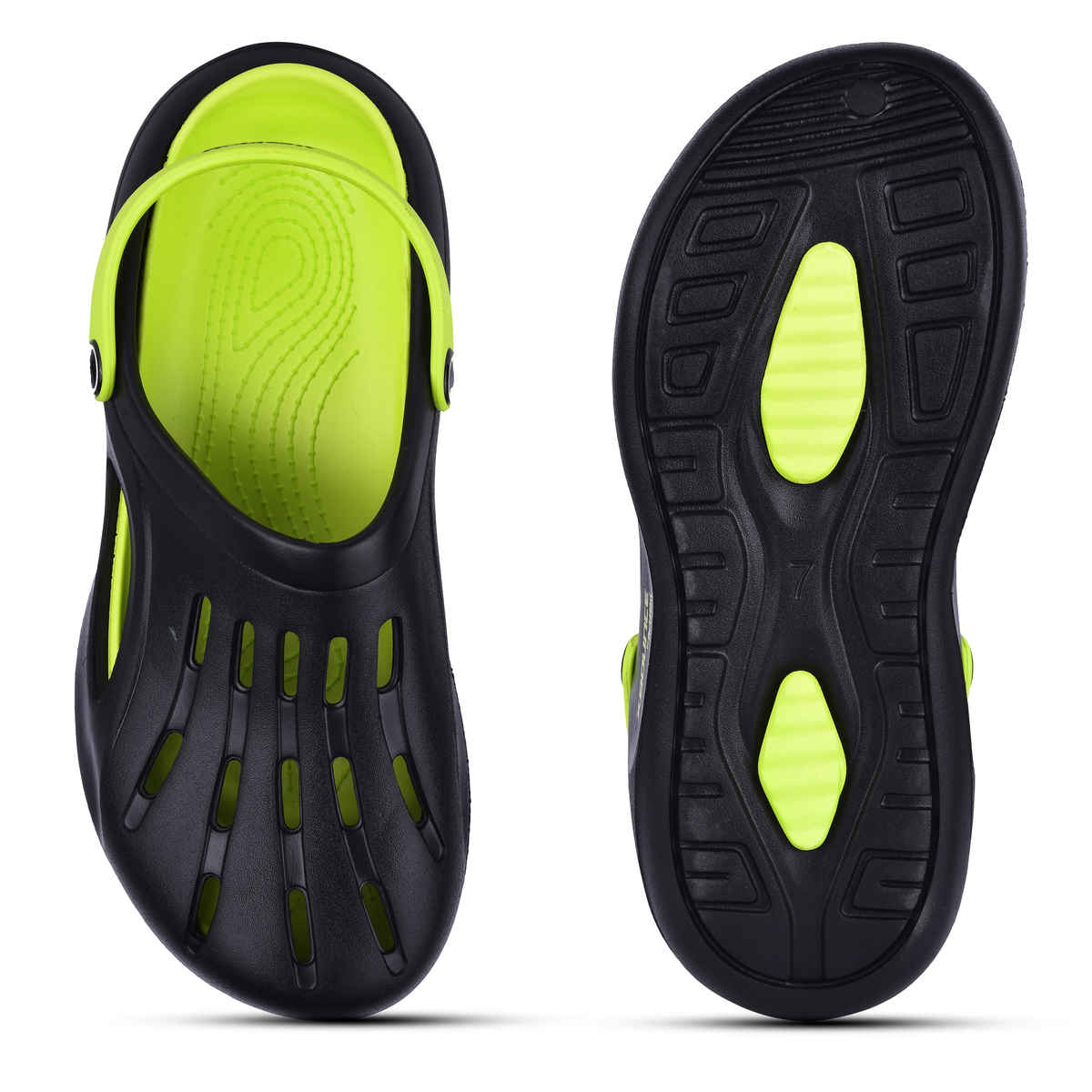 Action Eva Flotter Mens Eva Clogs | Uk | 9 | Black