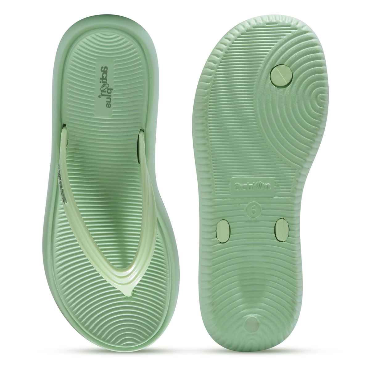 Action Eva Flotter Womens Eva Slippers | Uk | 6 | Spring Green