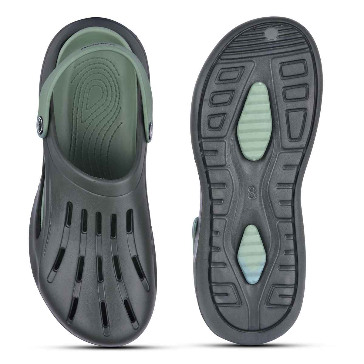 Action Eva Flotter Mens Eva Clogs | Uk | 6 | Mehandi