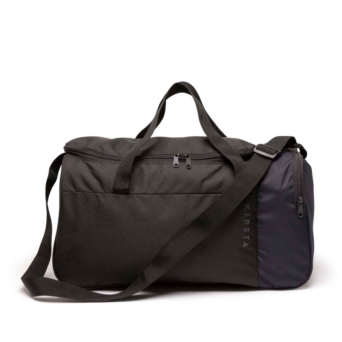 Decathlon | Unisex Solid Polyester 35 L Shoulder Strap Duffle Bag - Black