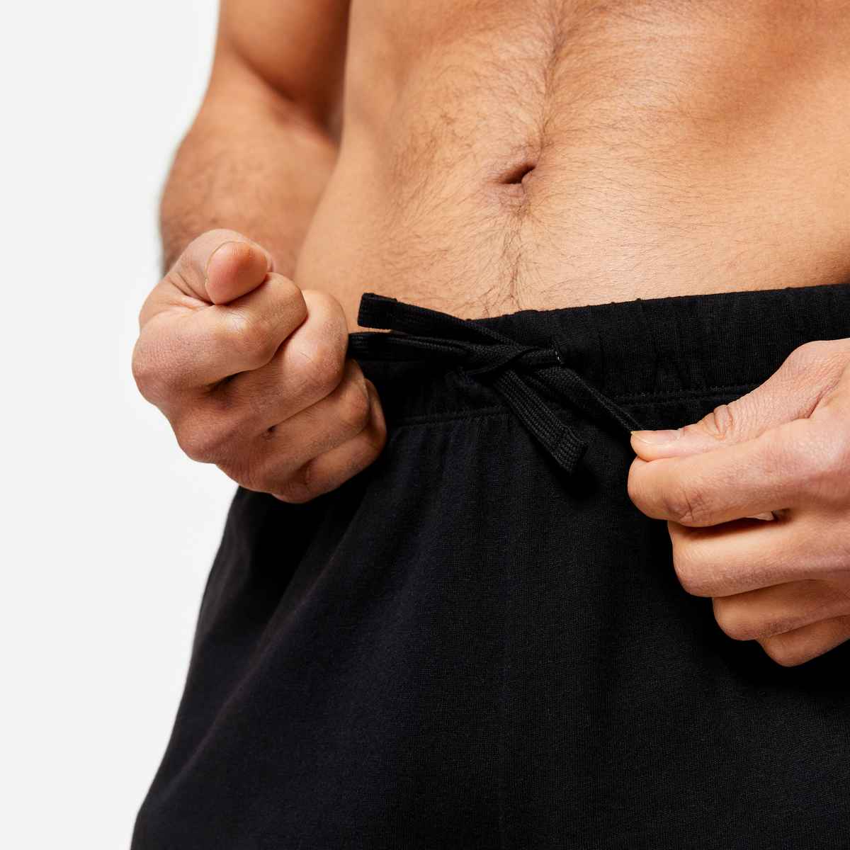 Decathlon | Domyos Men's Cotton Gym Shorts - Black - XL