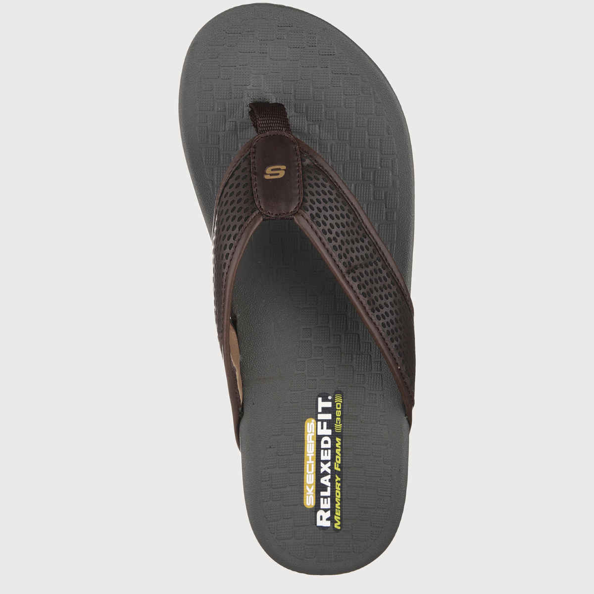 Skechers Mens Pelem Emiro Slipper | Chocolate | UK 9