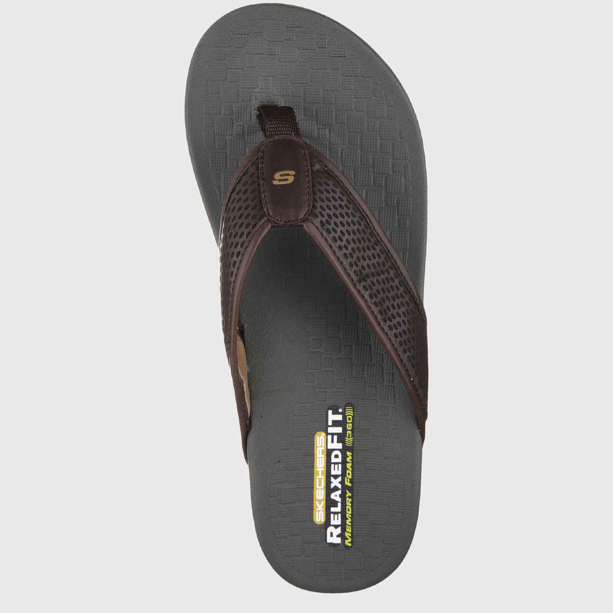 Skechers Mens Pelem Emiro Slipper | Chocolate | UK 10