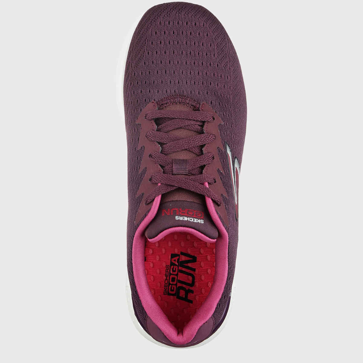 Skechers Women's GO RUN 400 SOLE Running Shoes | Burgundy - UK 3