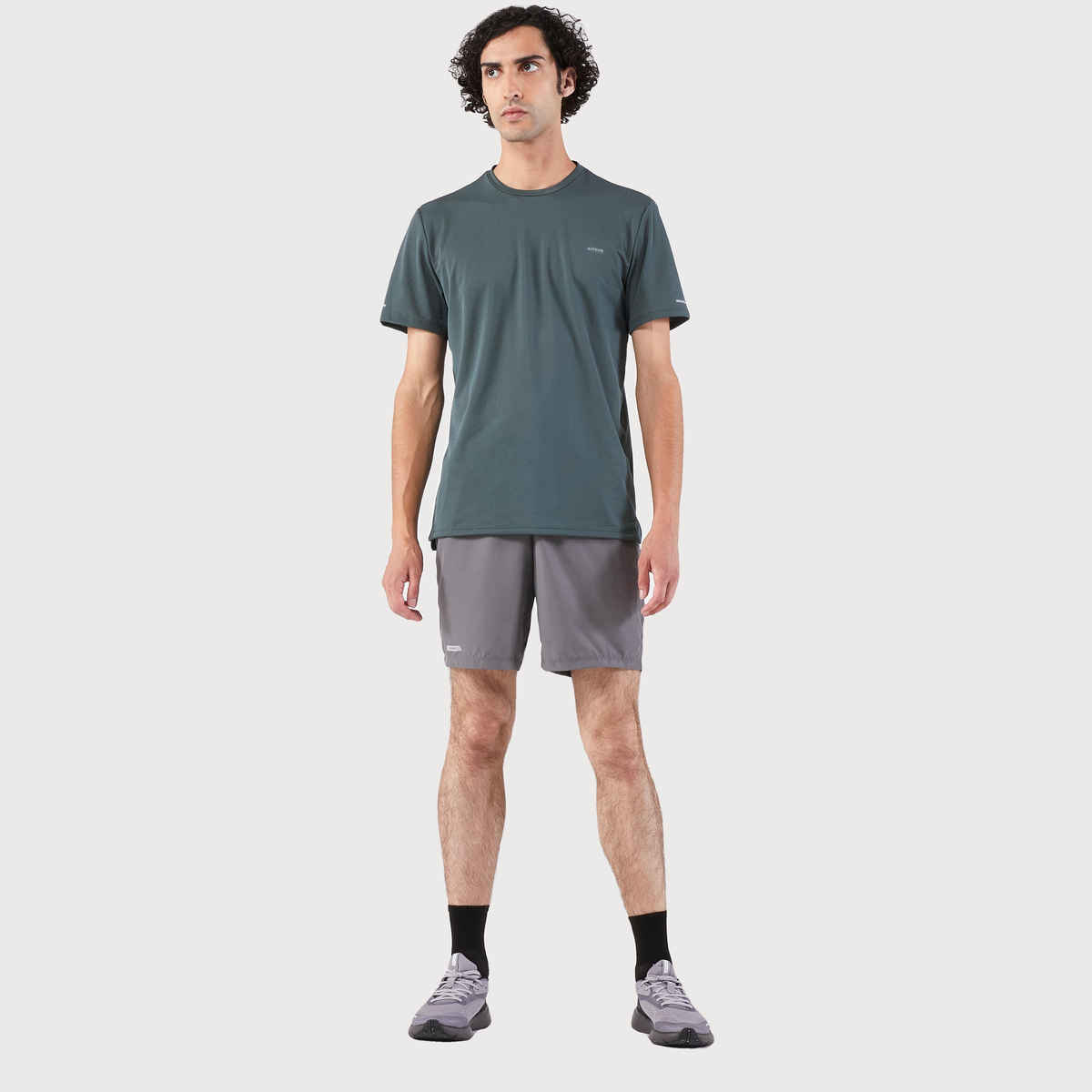 Decathlon | Kalenji Men's Running Shorts - Grey - 2XL