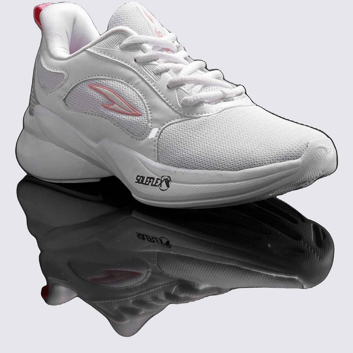 Asian Firefly-04 Women White Pink Sports Shoes | Size-5