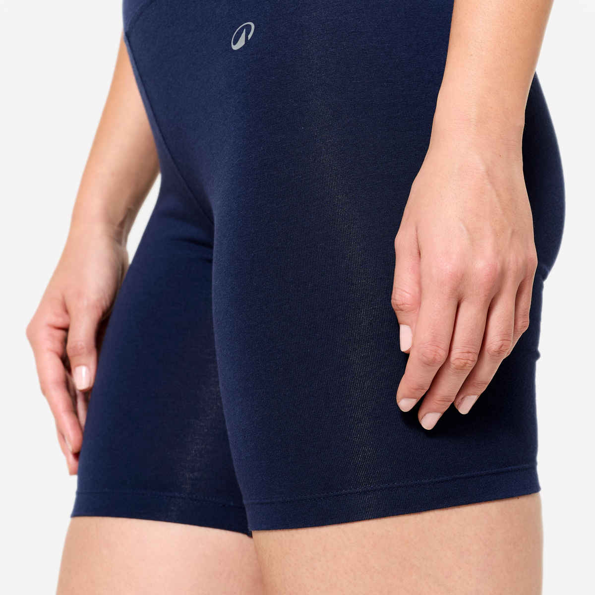 Decathlon Domyos Women's Fitness Cycling Shorts | Blue | M
