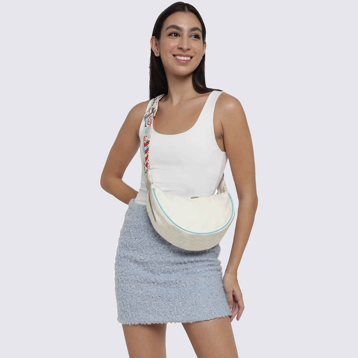 Ecoright Women's Cotton Sling Bag | Multicolour - One Size