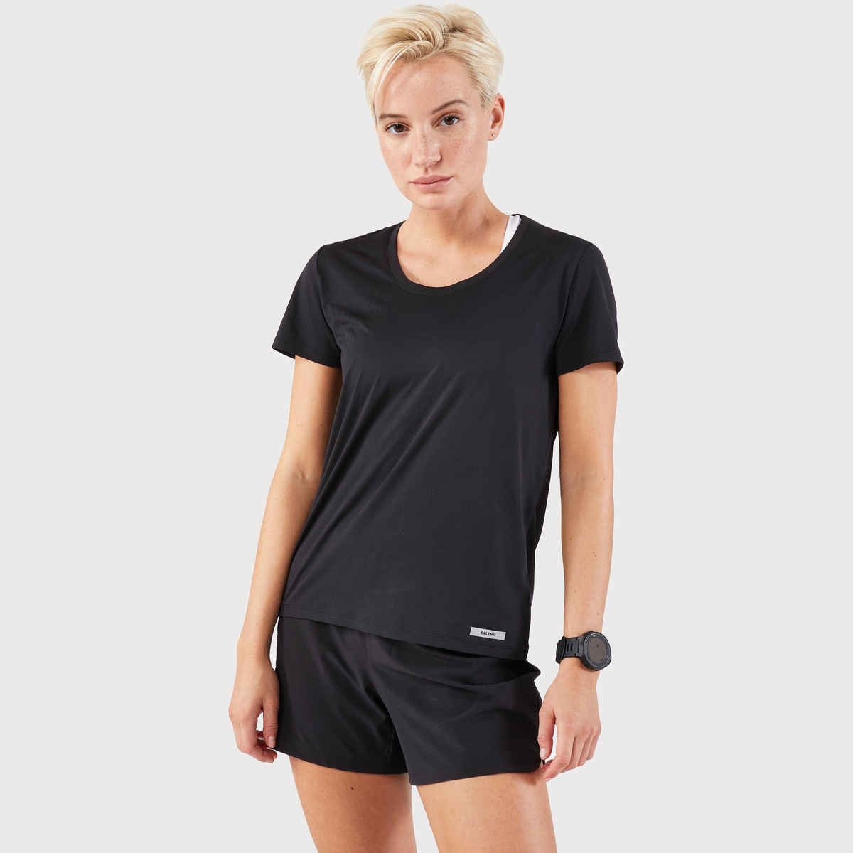 Decathlon Kalenji Women's Running T-shirt | Black | L