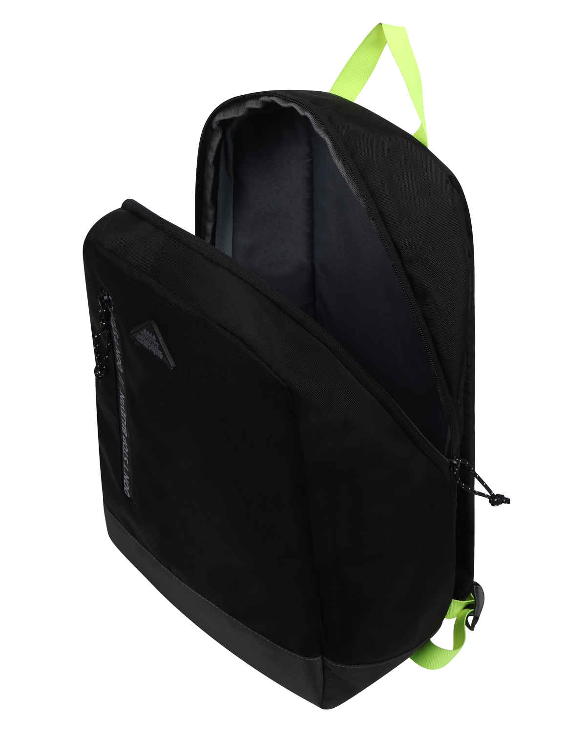 Gear Unisex Colorblocked Polyester 16 L Backpack | Black and Grey