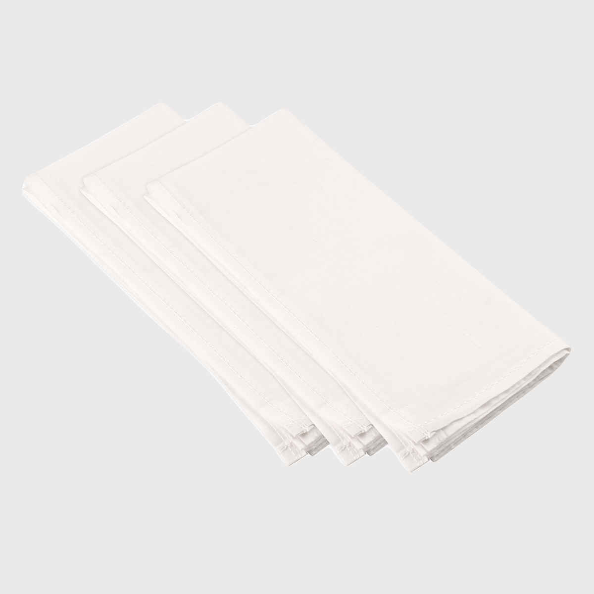 Royal Son Men's Casual Premium Cotton Handkerchief Hanky - HNYK - WT - BG - 6P