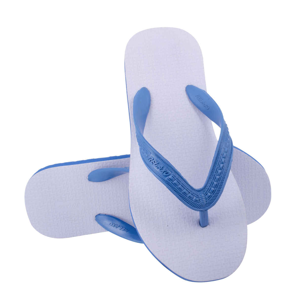 Relaxo Hawai Flip Flop Cushion 21 White For Men | UK - 10