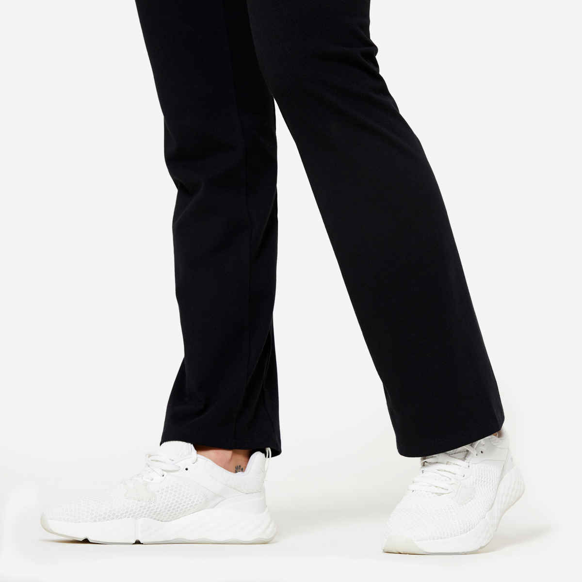 Decathlon Domyos Women's Flared Gym Leggings | Black - L