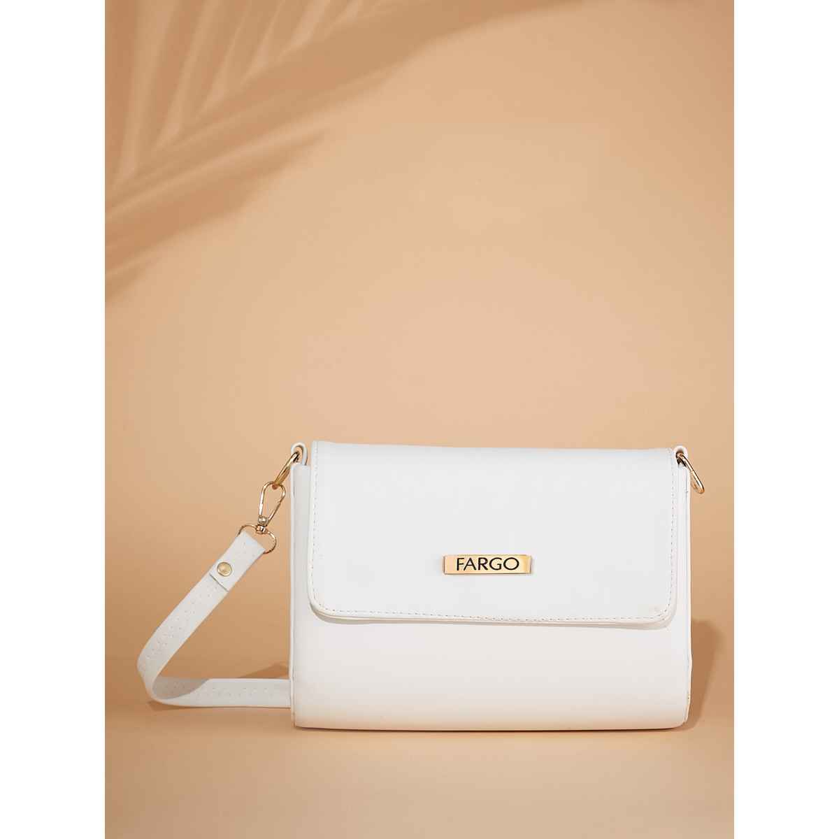 Fargo White Stylish Sling Bag | FGO-688