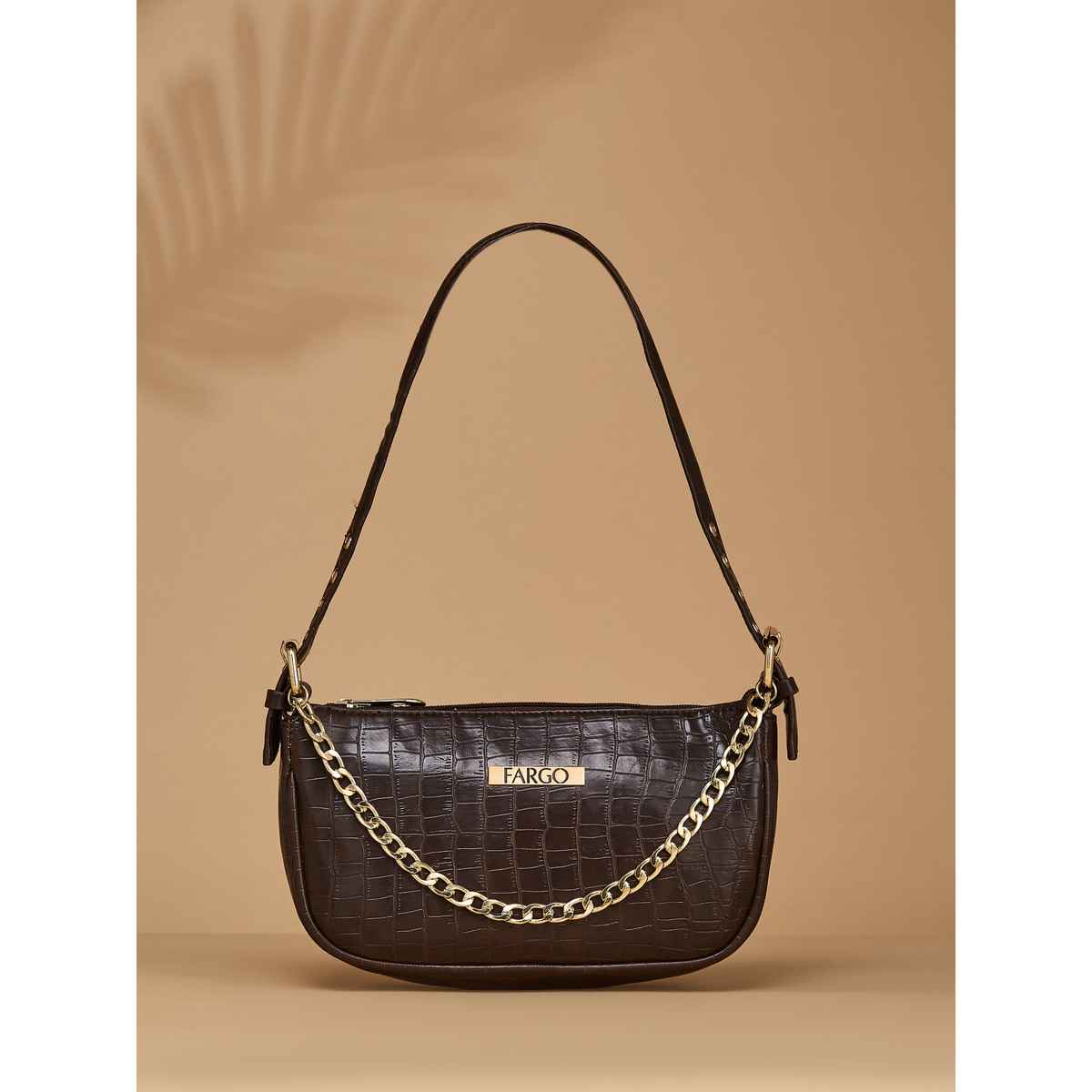Fargo Womens Brown Trendy Sling Bag | FGO-813