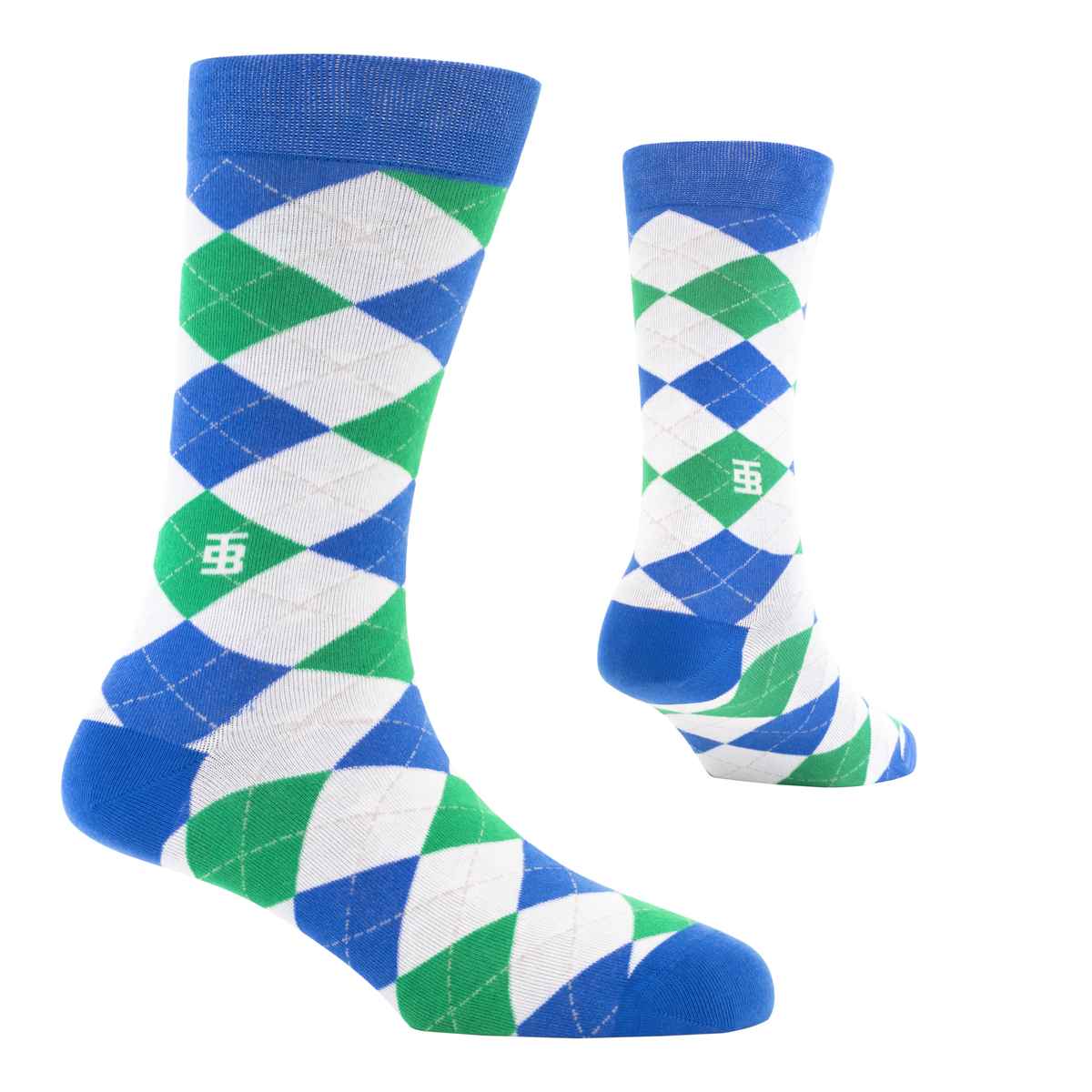 Socksoho Men's Patterned 95% Combed Cotton and 5% Spandex Socks | Assorted - Free Size