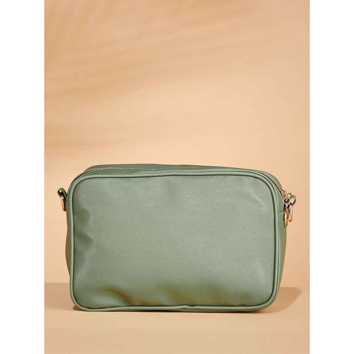 Fargo Womens Stylish Green Sling Bag | FGO-785