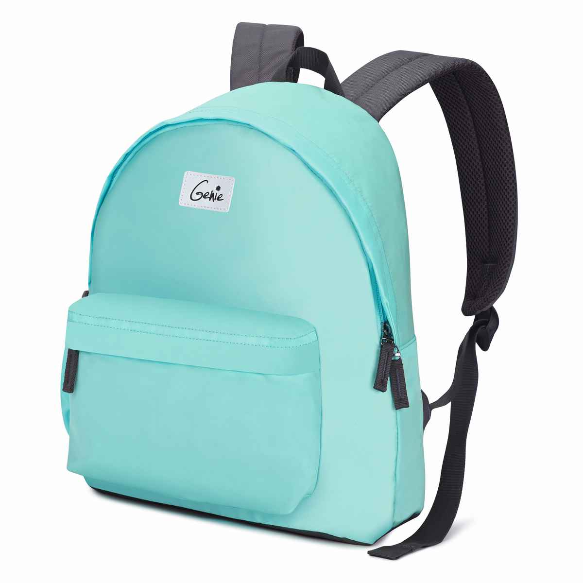 Genie Women's Solid Nylon 30 L Casual Backpack | Spearmint - 14 Inches