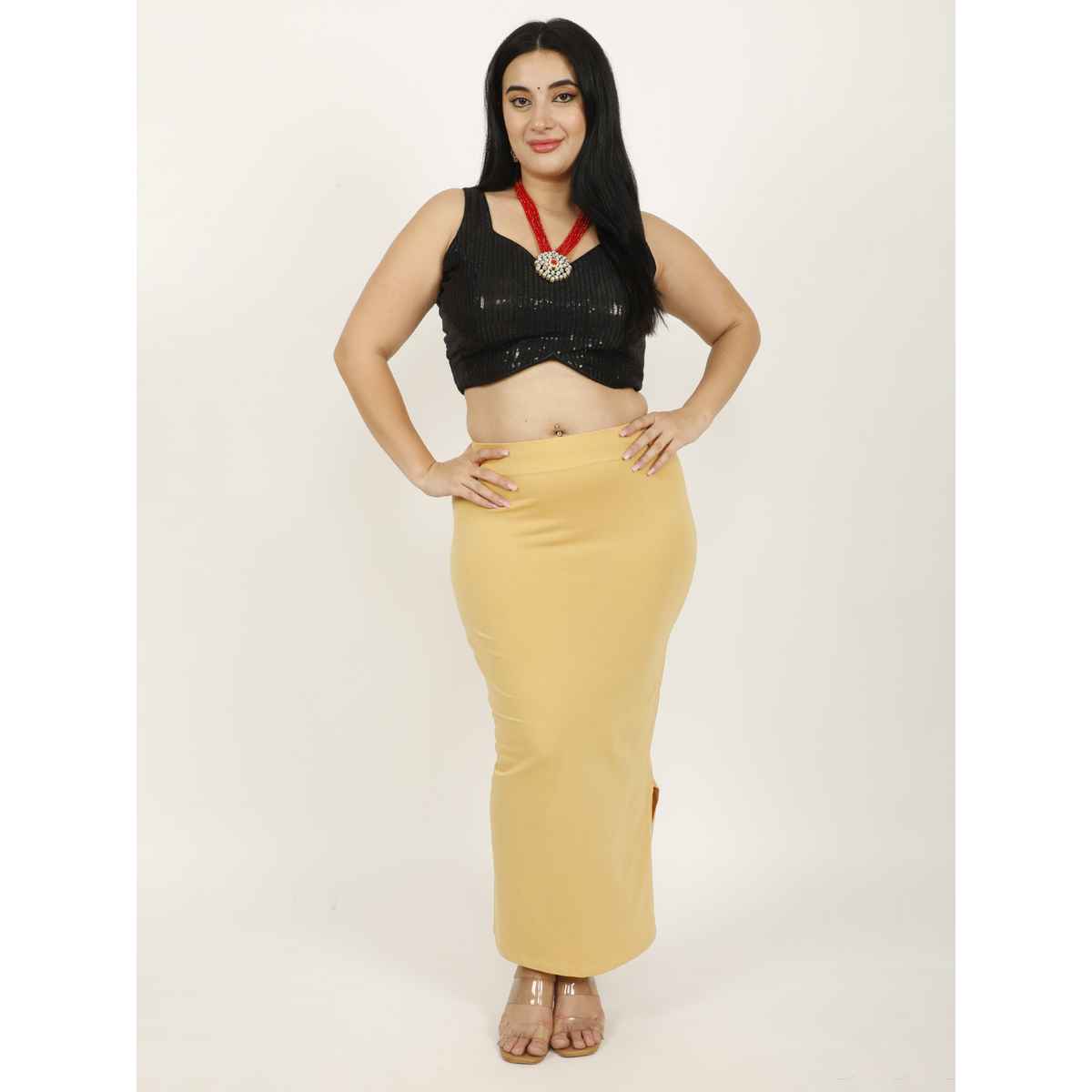 Dunberry London Saree Shapewear | Pure Cotton Lycra Organic Bamboo Fabric | Skin | S/M/L