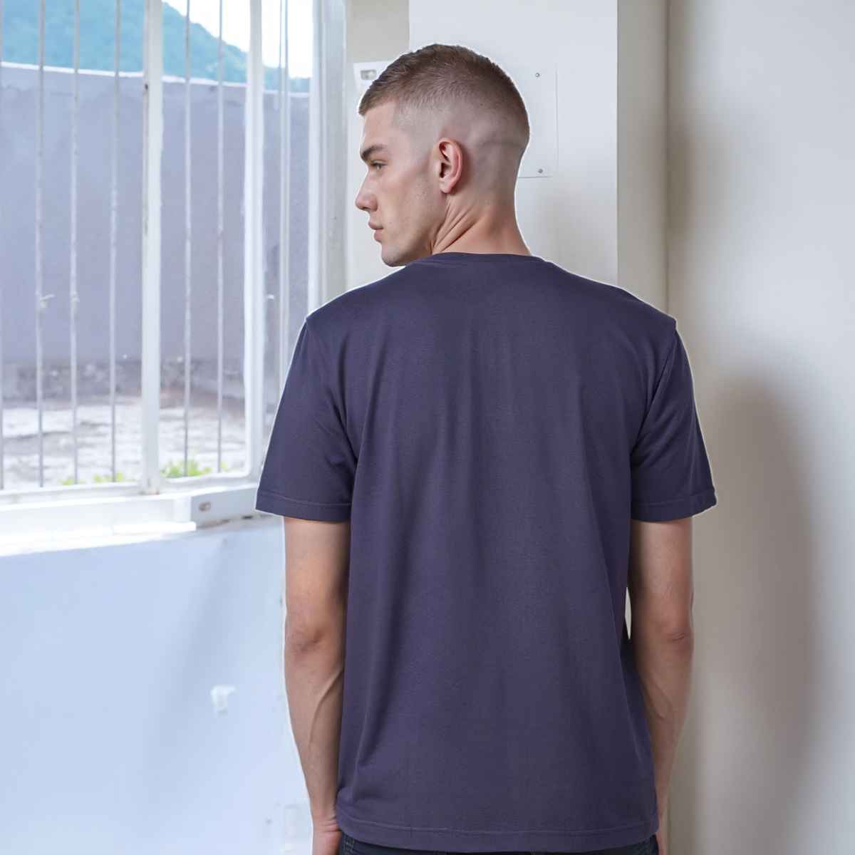 EQL Men's NeoVerse Recycled T-shirt | Navy - XXL