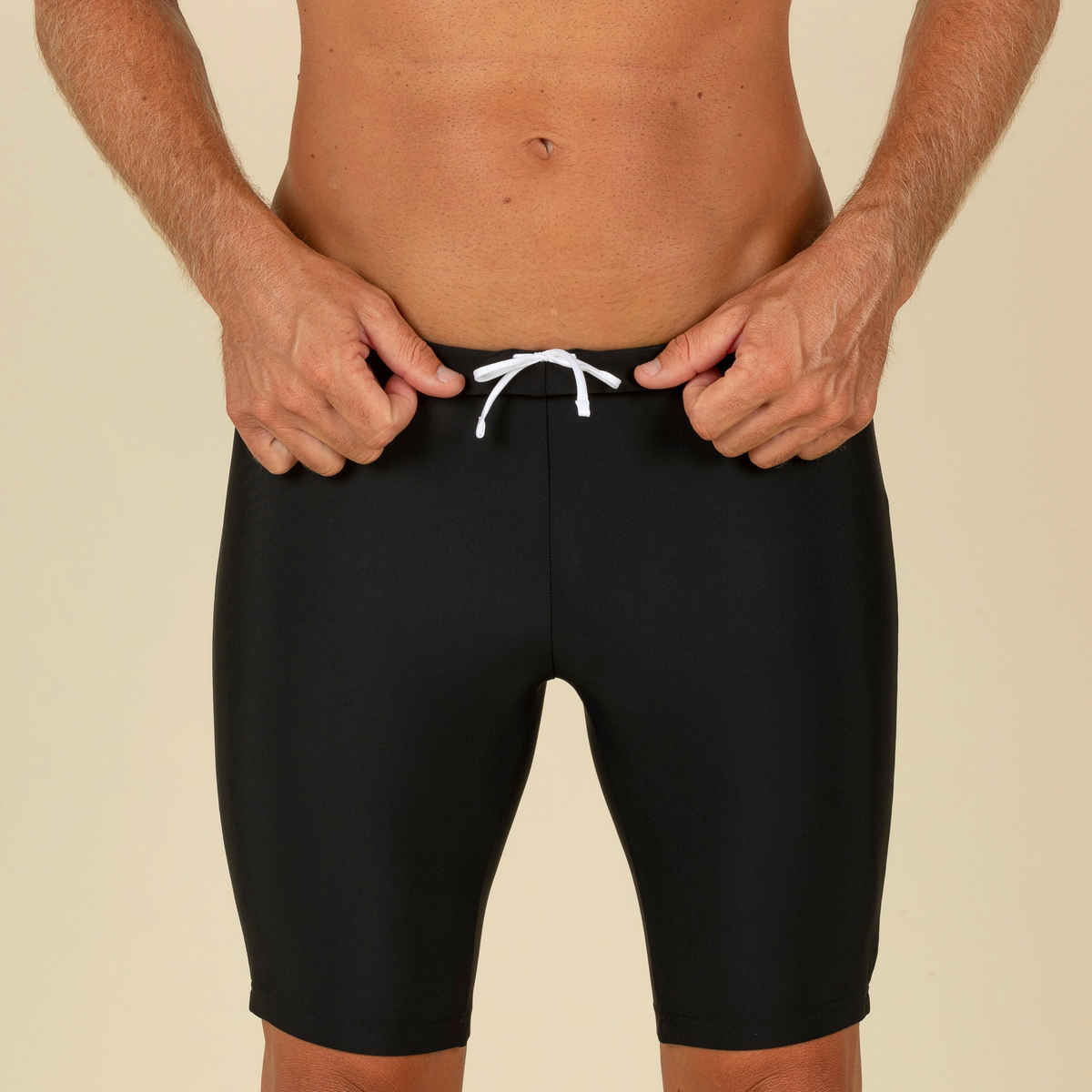 Decathlon | Nabaiji Men's Swimming Jammers | Black - M