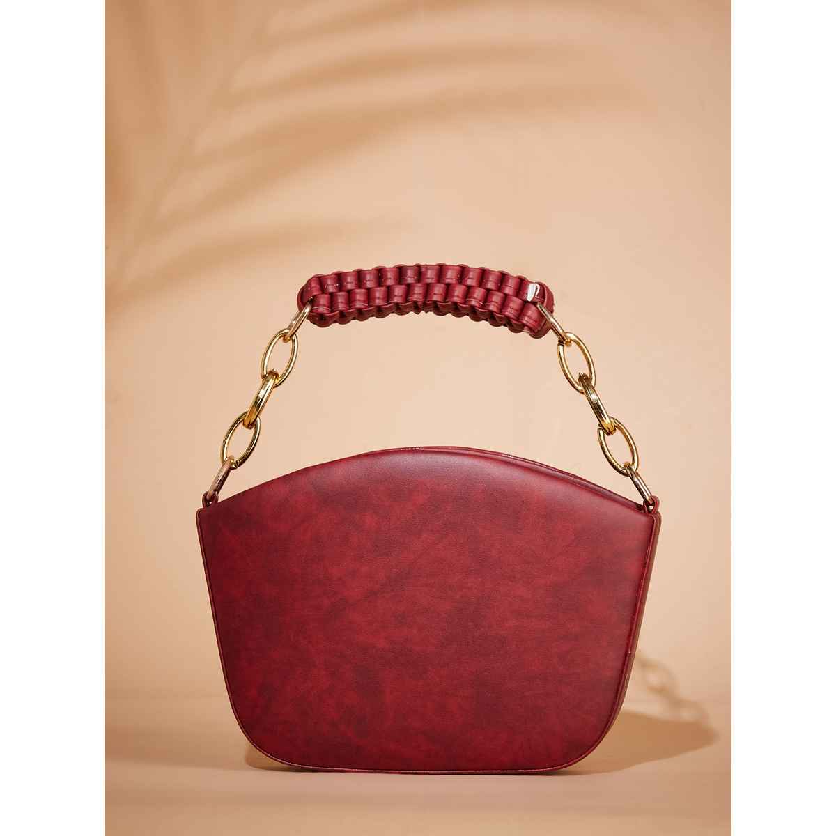 Fargo Womens Stylish Maroon Sling Bag | FGO-763