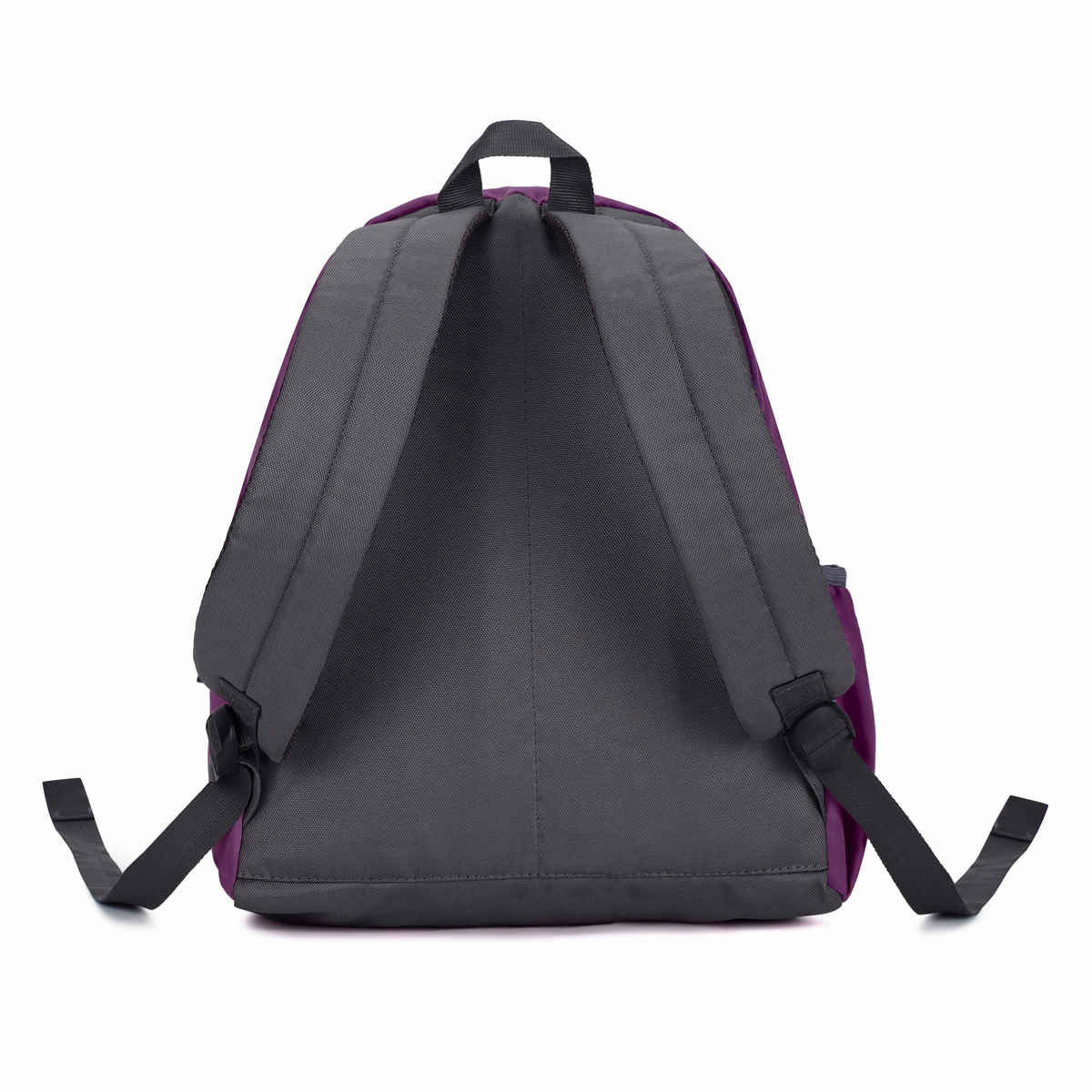 Genie Women's Solid Nylon 13 L Backpack | Purple - 14 Inches
