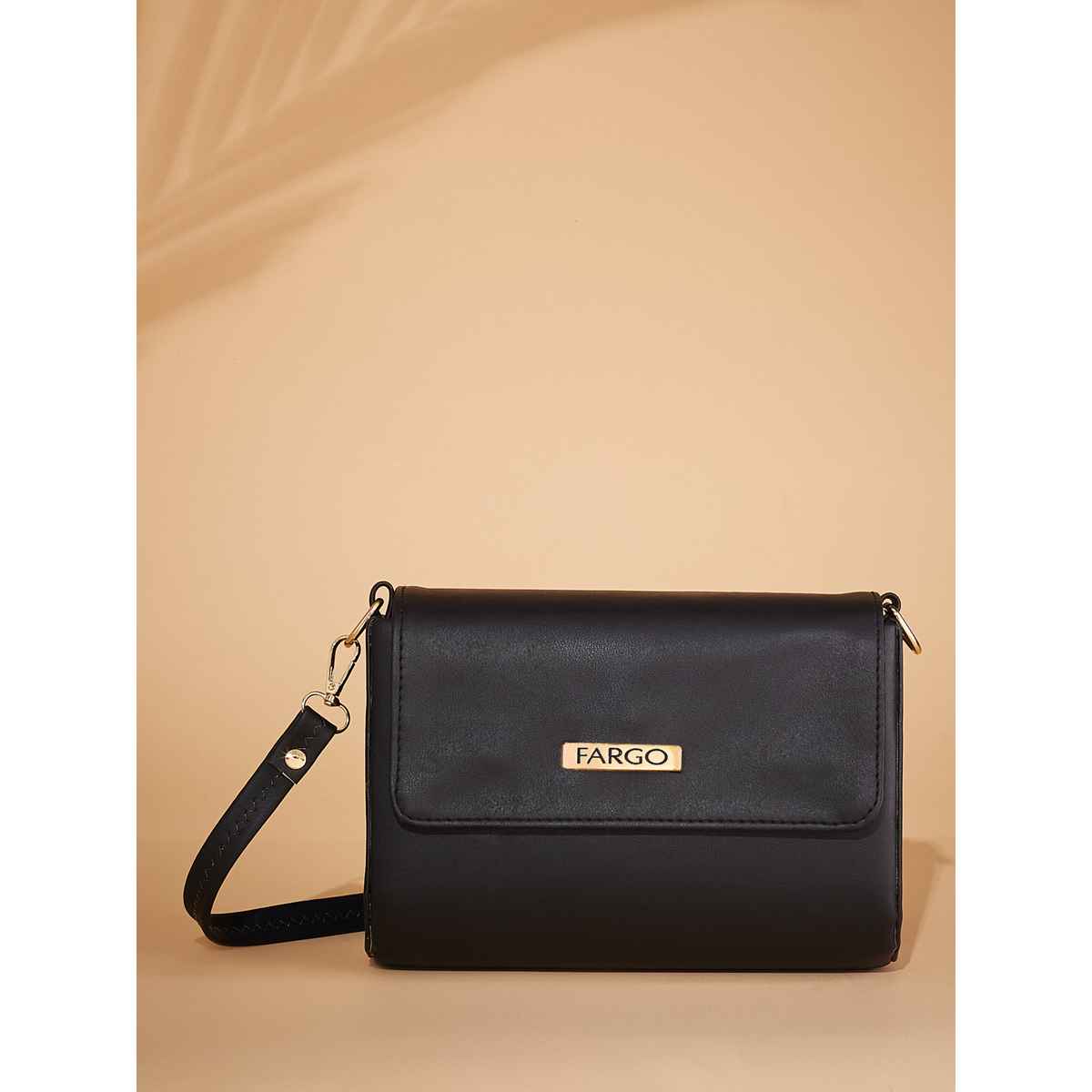 Fargo Black Stylish Sling Bag | FGO-686