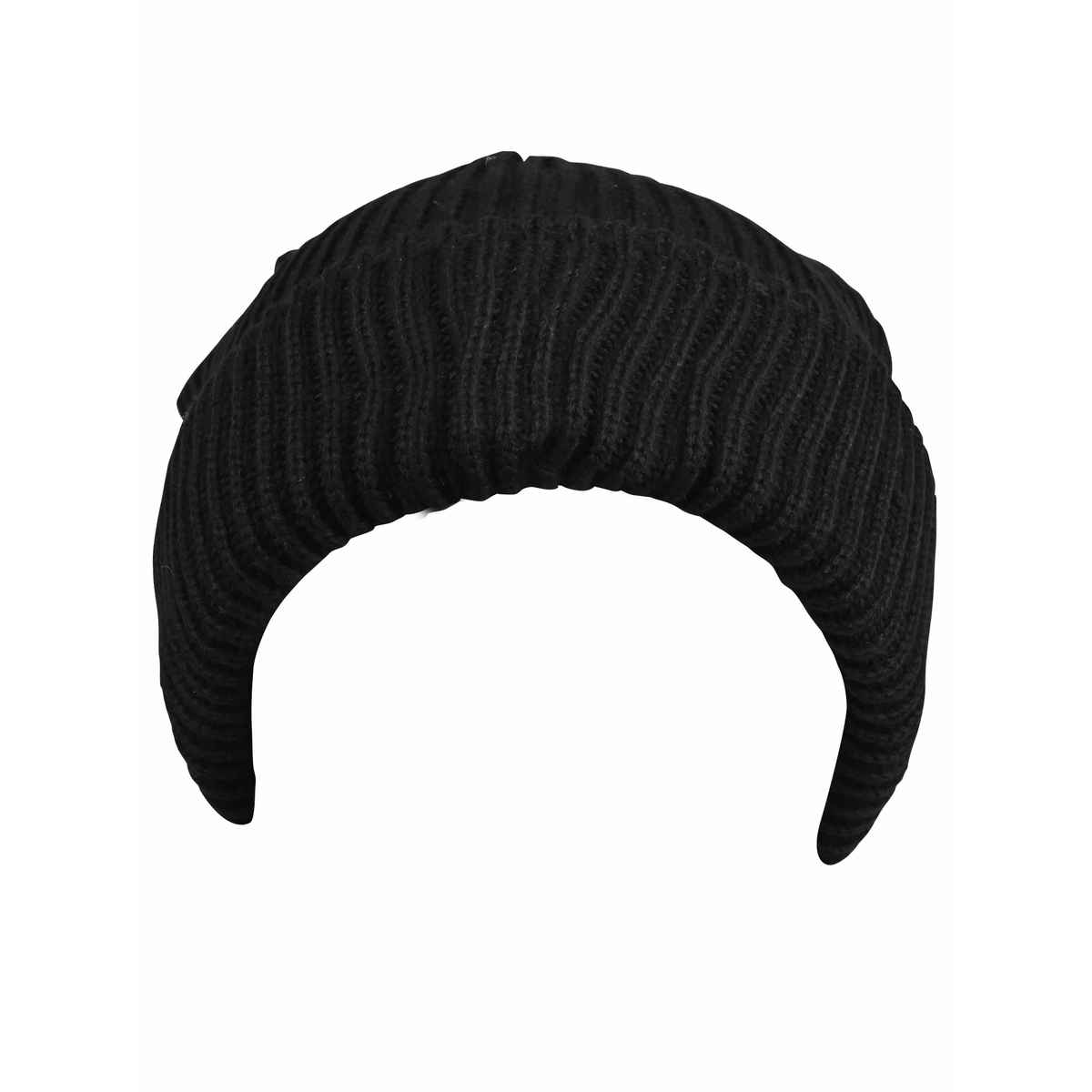 Calvadoss Unisex Woollen Beanie | WC-005 | Black