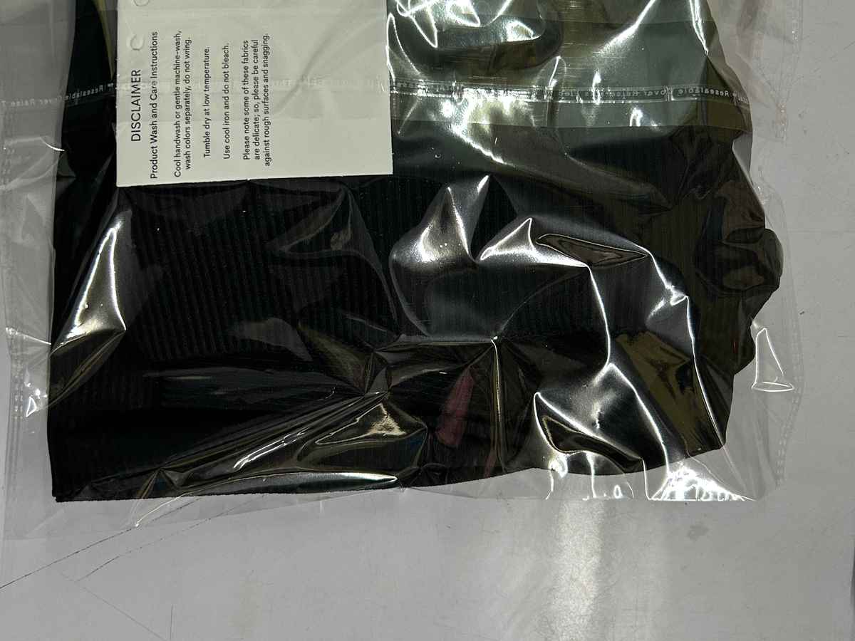 Secrets By Zerokaata Women's Halter Ribbed Beach Wear Bikini Set | Black - Onesize