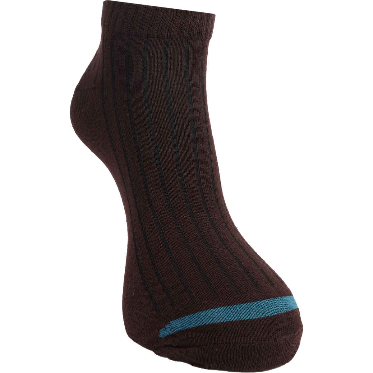 Dollar Men's Striped Cotton Low Cut Socks | Multicolour - Free Size