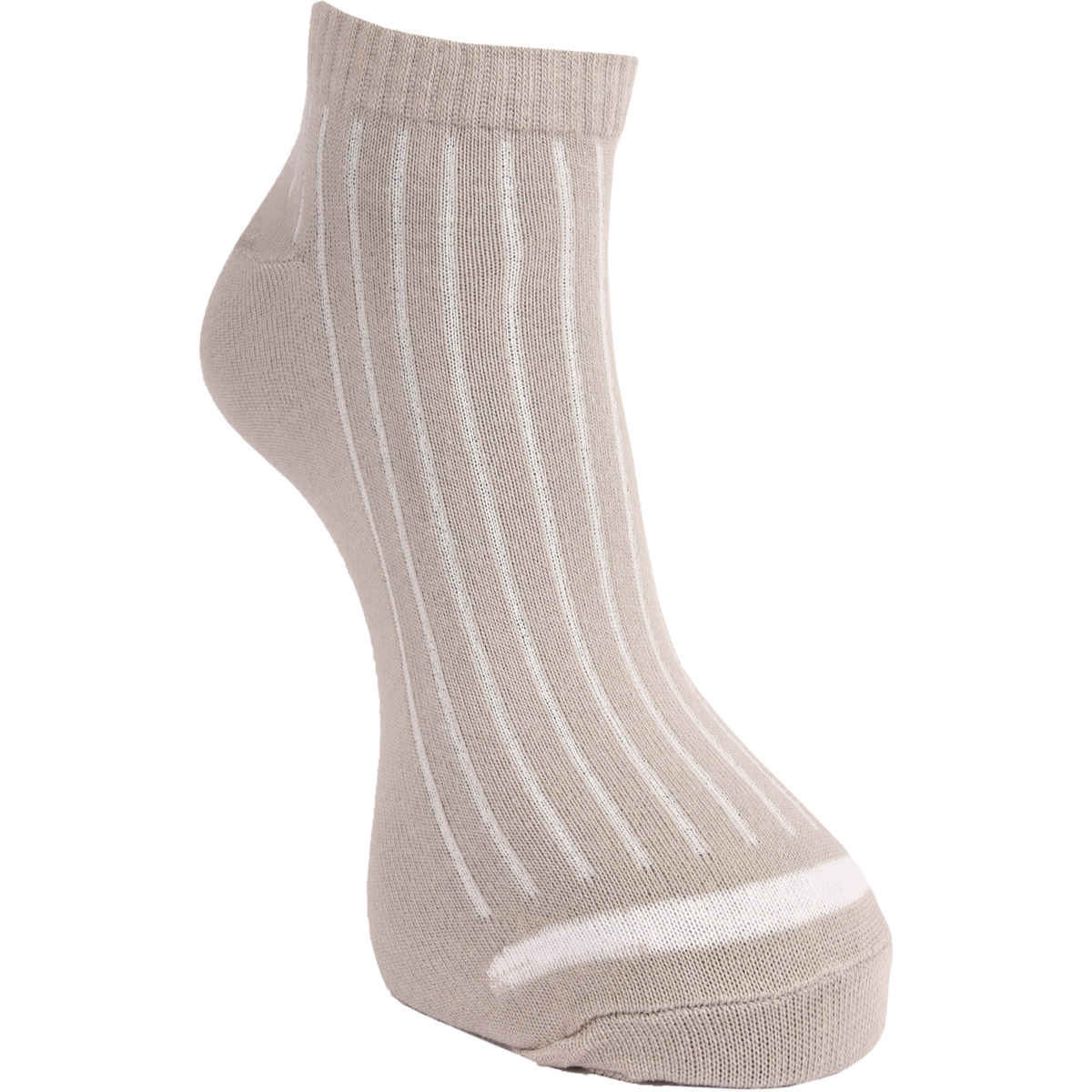 Dollar Men's Striped Cotton Low Cut Socks | Multicolour - Free Size