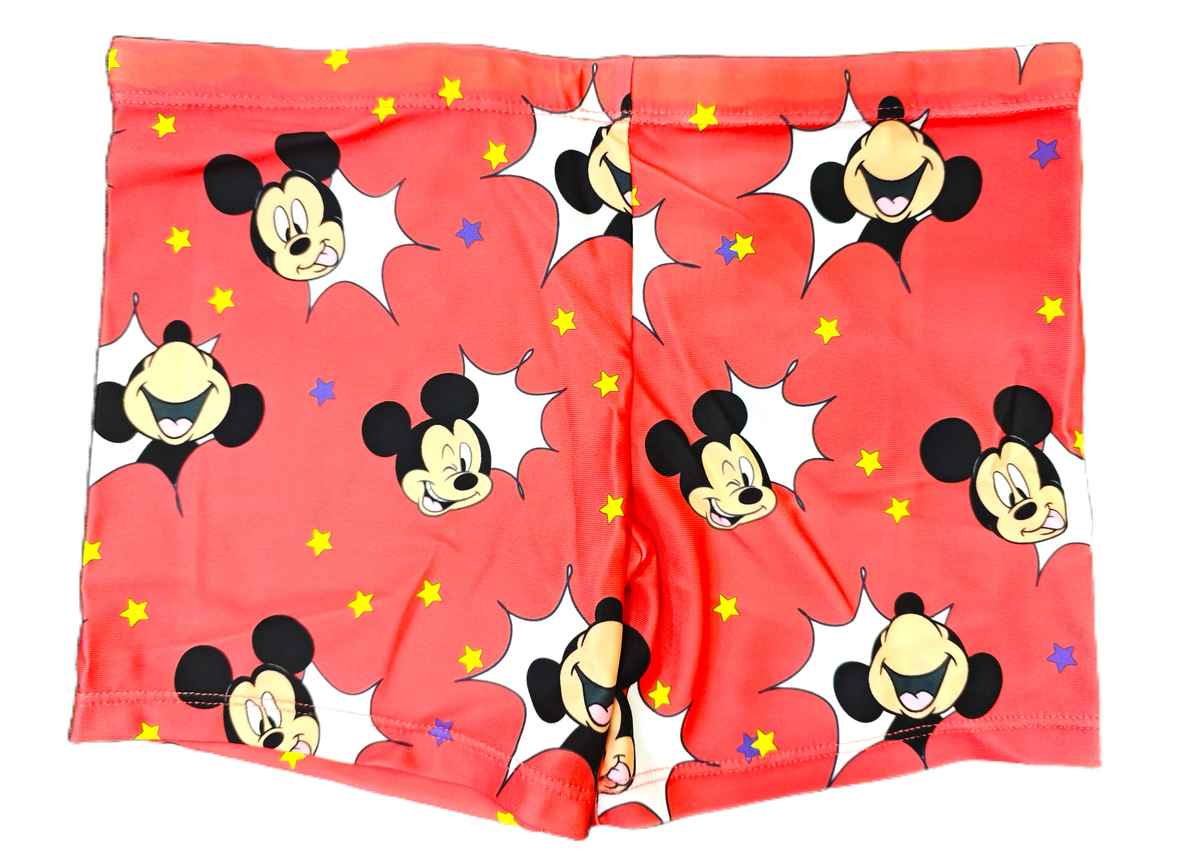 Disney Mickey Boy's Swim Shorts | Red - 5-6Y