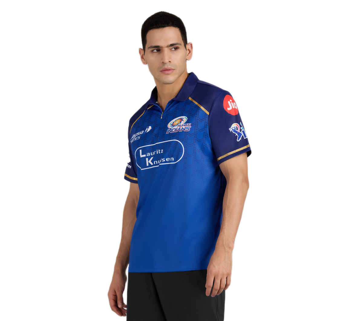 Skechers men's MI IPL Fan Jersey 2026 | Blue - L