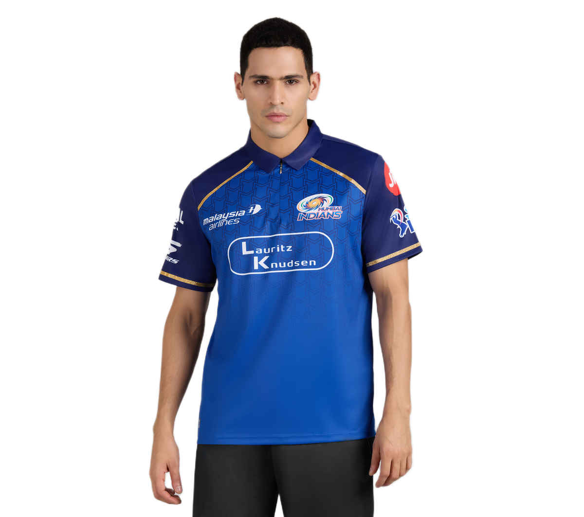 Skechers men's MI IPL Fan Jersey 2026 | Blue - L