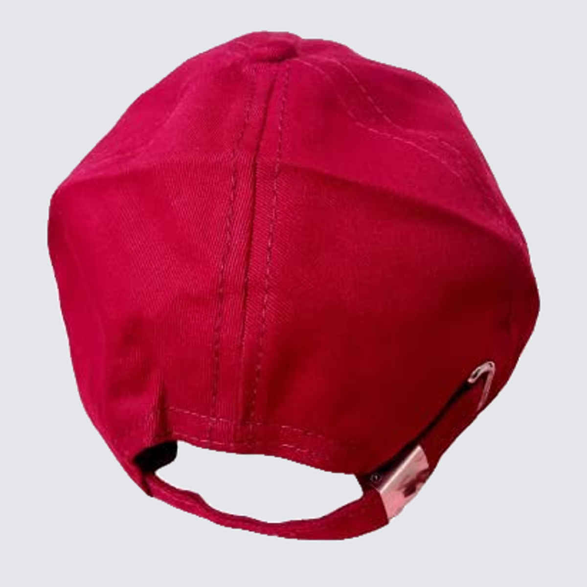 Blynk Unisex Solid Color Baseball Cap with Adjuable Back | Red