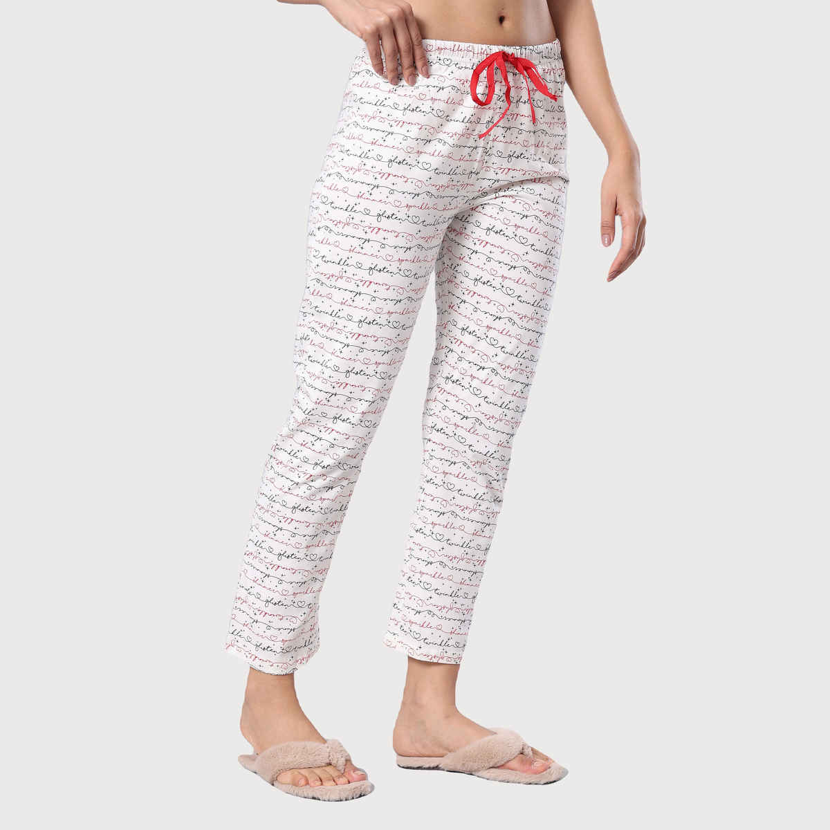 Evolove Women's Pajama White NPJKN1202WE-S