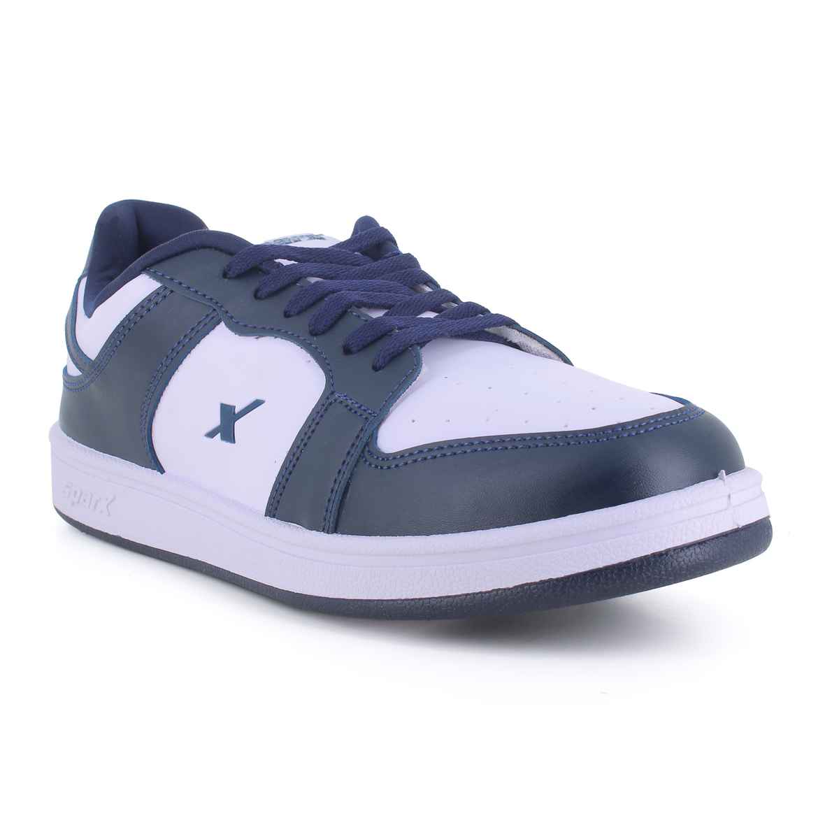 Sparx Men's Shoes SM 747 | White and Navy - UK 8